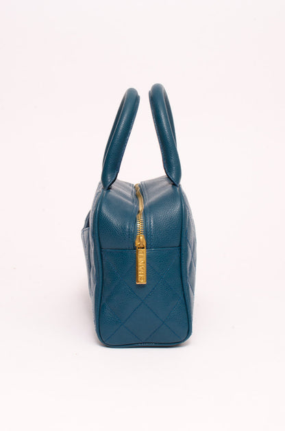 TURQUOISE BOWLER BAG