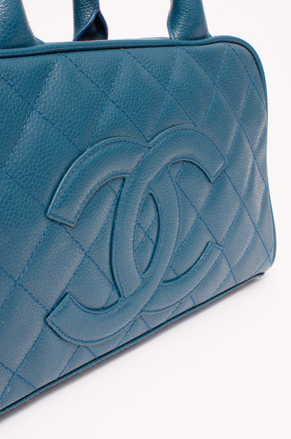 TURQUOISE BOWLER BAG