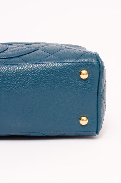 TURQUOISE BOWLER BAG