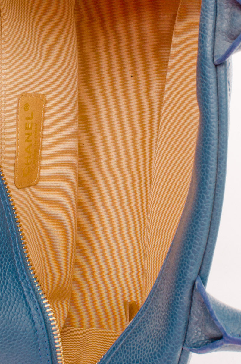 TURQUOISE BOWLER BAG