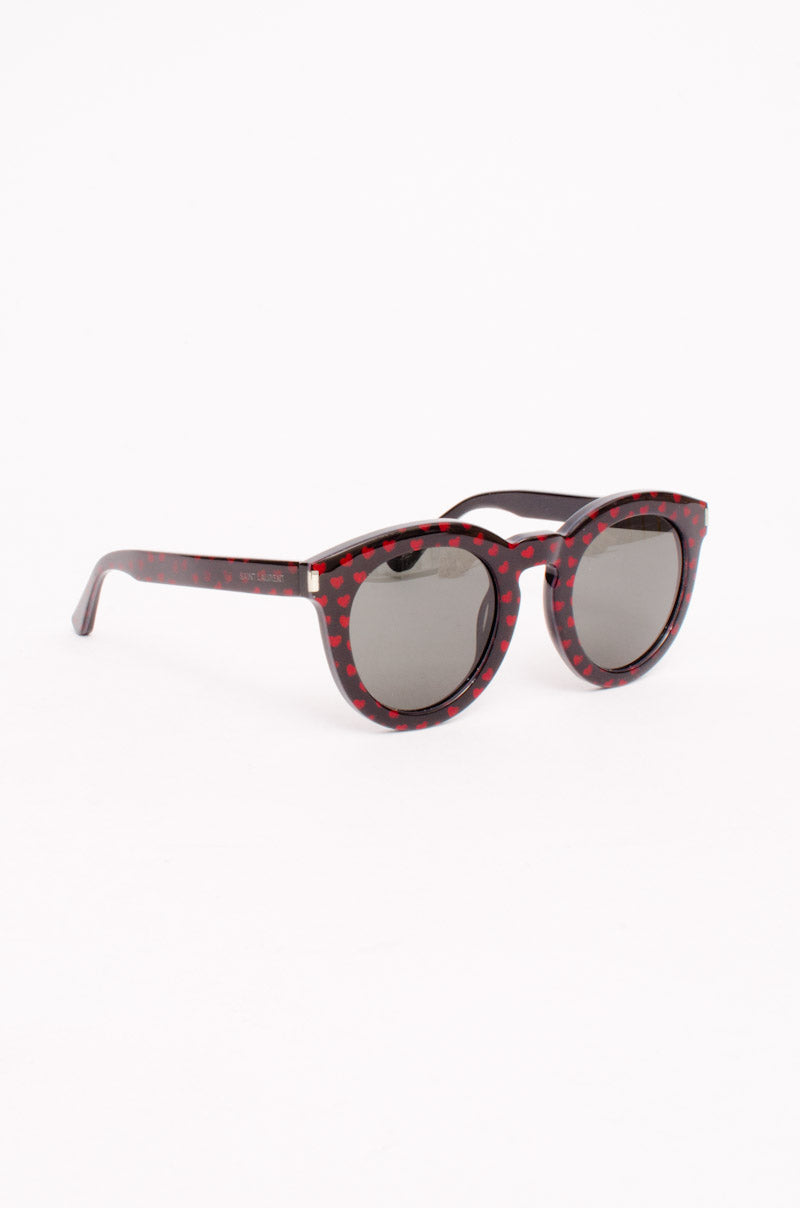 HEART PRINT SUNGLASSES