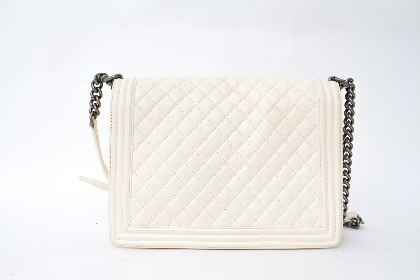 IVORY LARGE BOY BAG