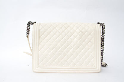 IVORY LARGE BOY BAG