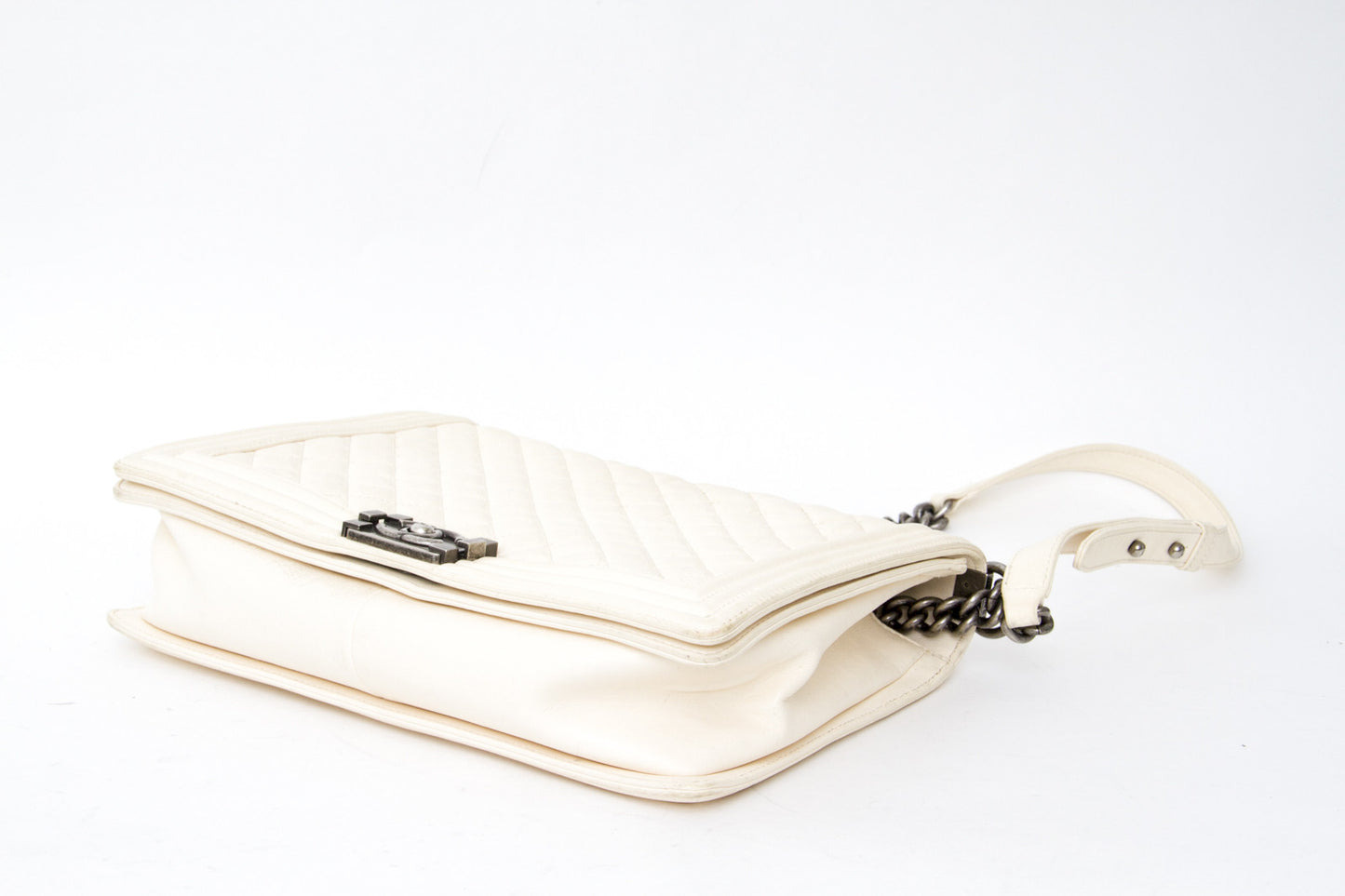 IVORY LARGE BOY BAG