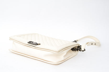 IVORY LARGE BOY BAG
