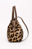 PONYHAIR LEOPARD ROCKSTUD BAG