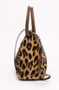 PONYHAIR LEOPARD ROCKSTUD BAG