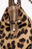 PONYHAIR LEOPARD ROCKSTUD BAG