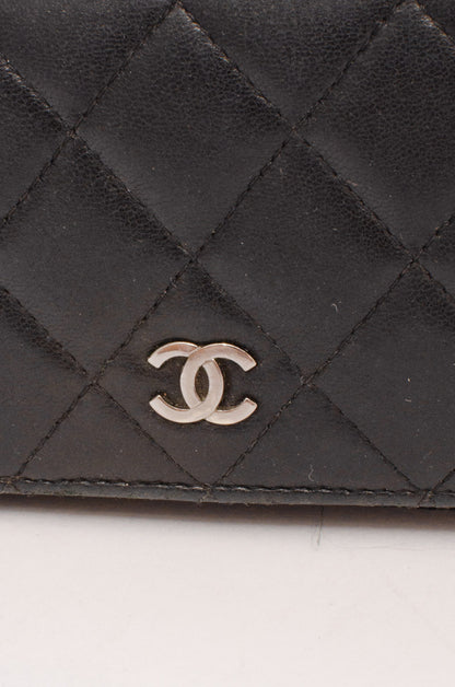 QUILTED LEATHER WALLET