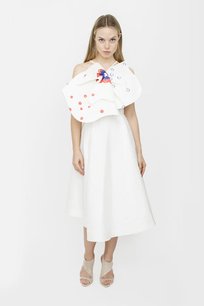 OVERSIZED BOW DRESS
