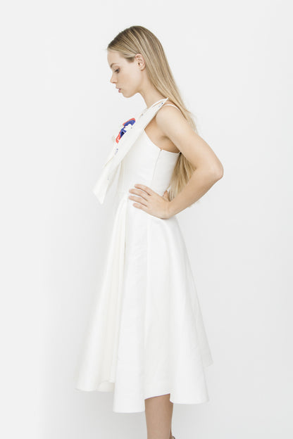 OVERSIZED BOW DRESS