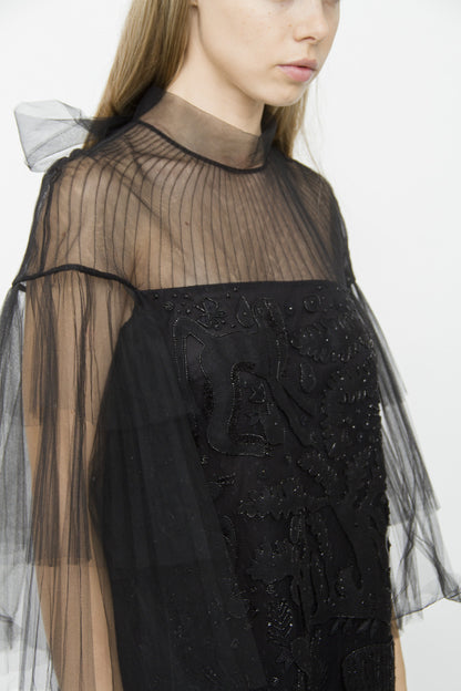 TULLE TIERED DRESS