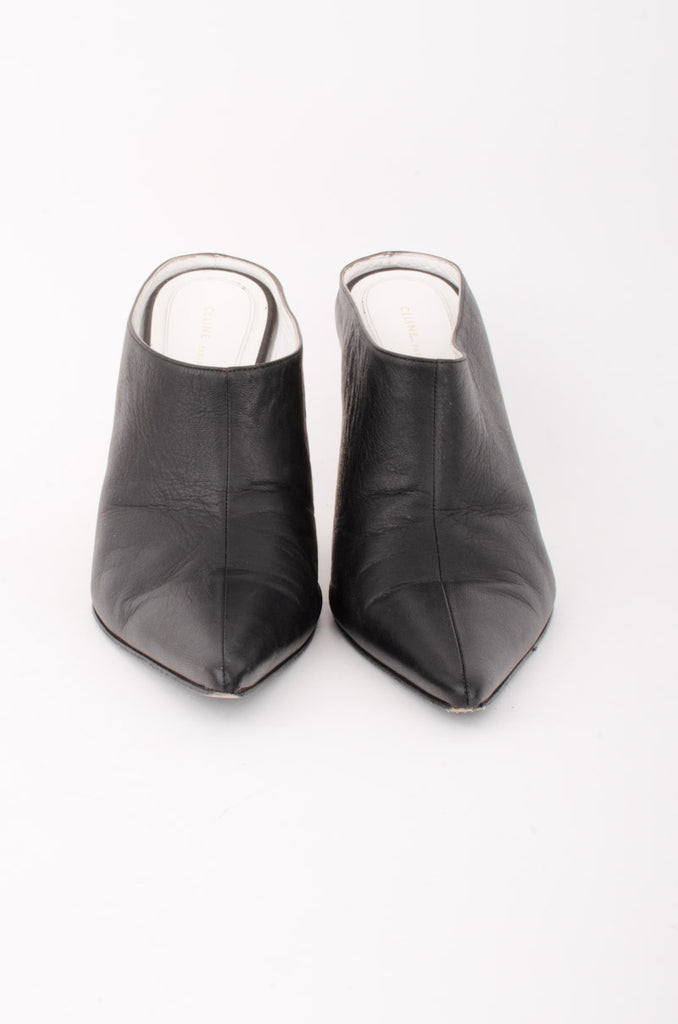POINTED TOE MULES