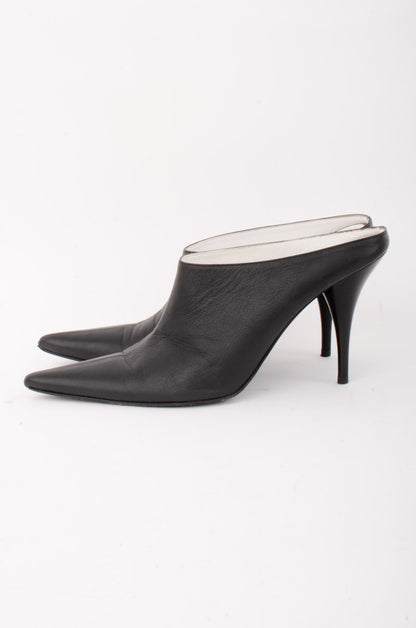POINTED TOE MULES