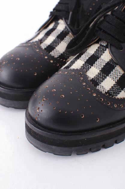 VINTAGE GINGHAM OXFORDS