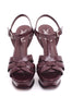 BURGUNDY TRIBUTE PLATFORMS