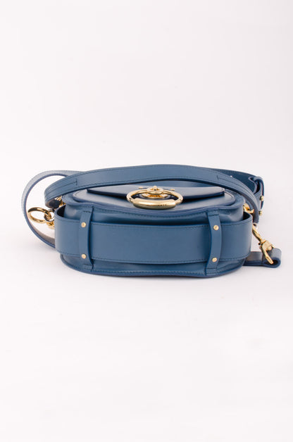 TESS SMALL BLUE CROSSBODY BAG