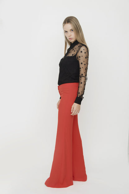 STAR EMBROIDERED BLOUSE