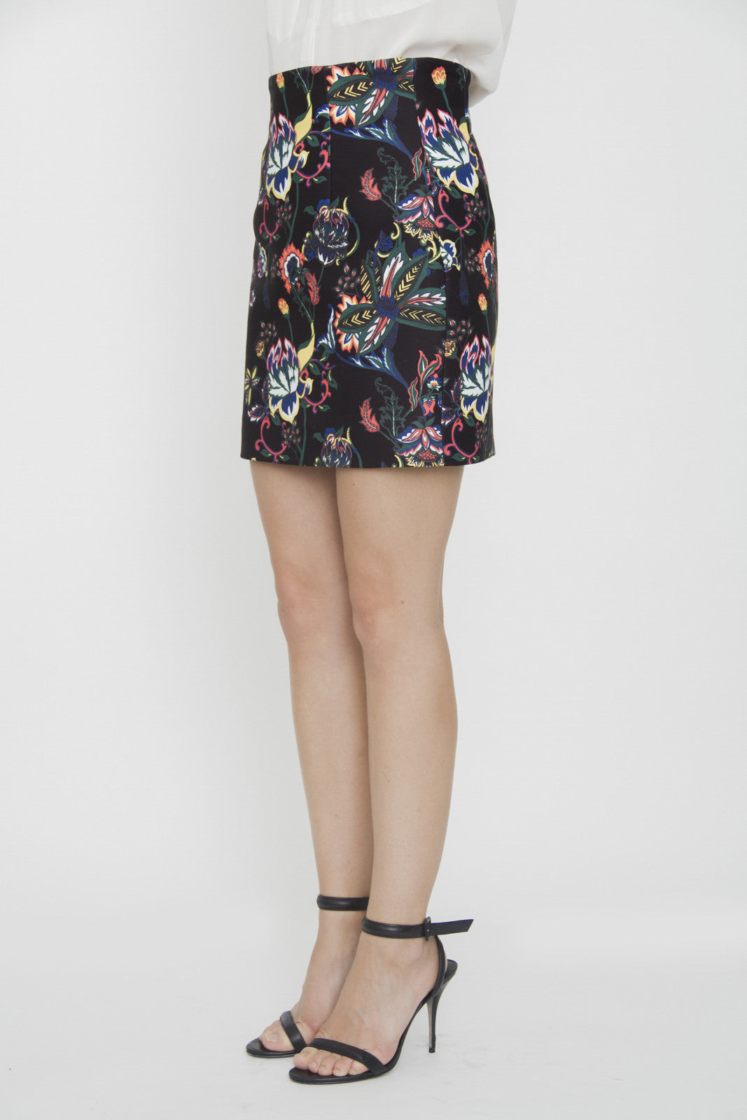 FLORAL MINI SKIRT