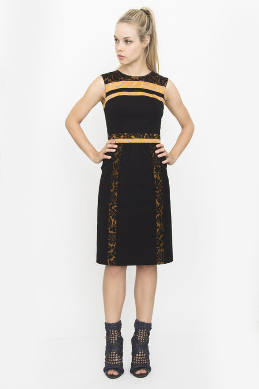 BROCADE COCKTAIL DRESS