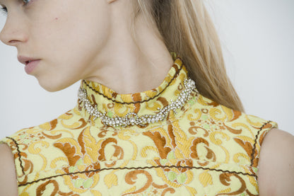 BROCADE COCKTAIL DRESS