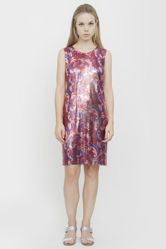 PAISLEY CHAINMAIL DRESS