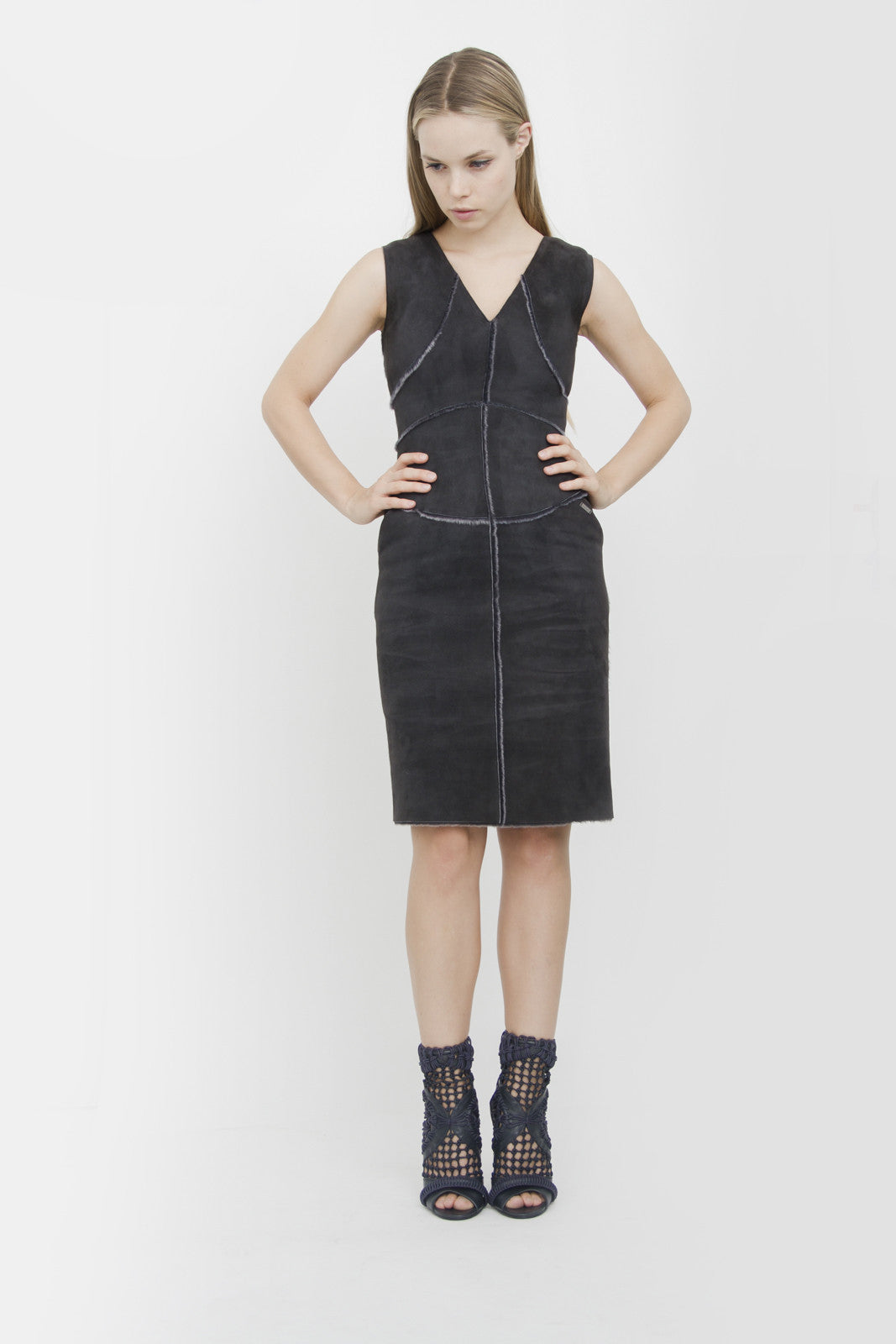 SHEARLING DRESS