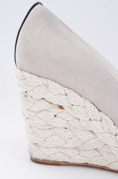 SUEDE ESPADRILLE WEDGES