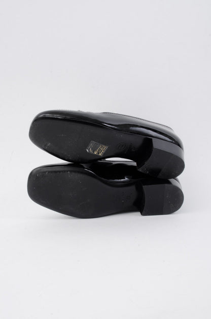 PATENT LEATHER LOAFERS
