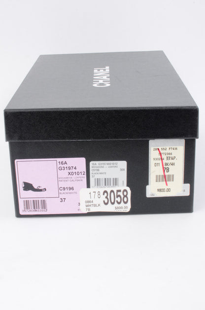 PATENT LEATHER LOAFERS