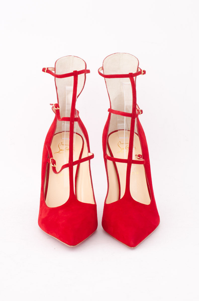 TOERLESS MUSE STRAPPY HEELS