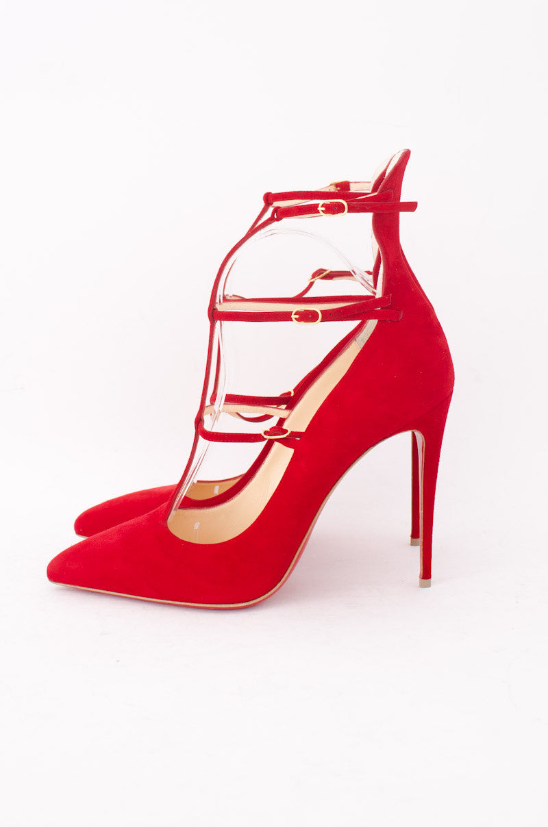 TOERLESS MUSE STRAPPY HEELS