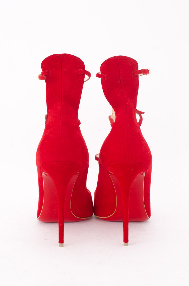 TOERLESS MUSE STRAPPY HEELS