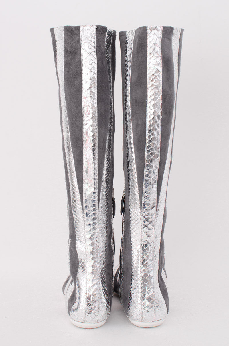 SS16 SNAKESKIN BOOTS