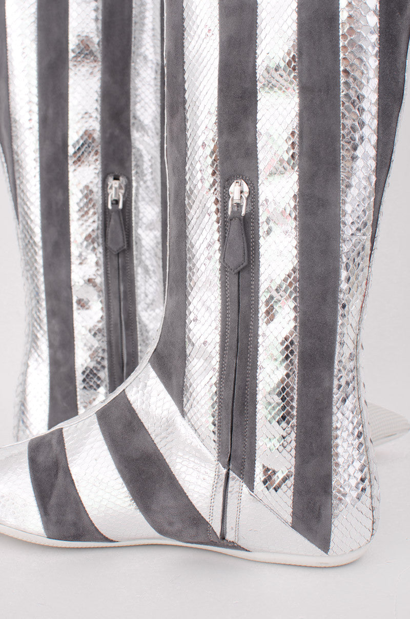 SS16 SNAKESKIN BOOTS