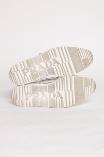 METALLIC SILVER OXFORDS