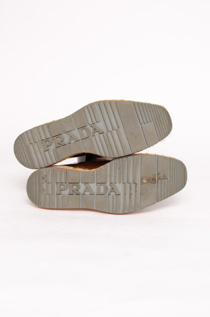 SPAZZOLATO TABACCO OXFORDS