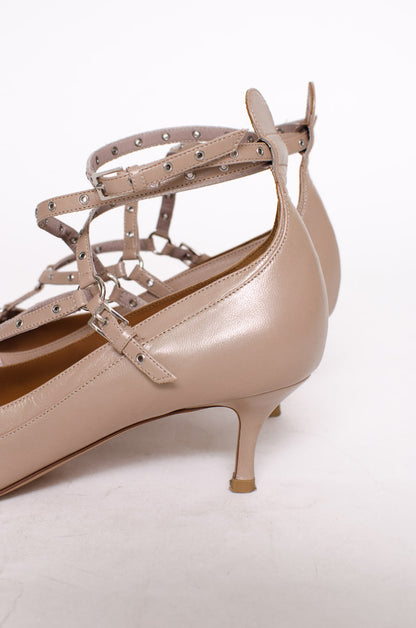 LOVE LATCH GROMMET HEELS