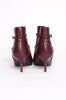 RUBIN BURDUNGY ANKLE BOOTIES