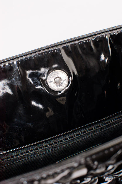 PATENT LEATHER TOTE