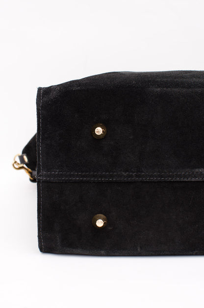 SIMPLE NUBUCK SUEDE TOTE