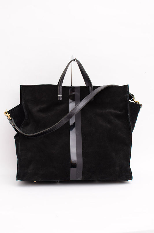 SIMPLE NUBUCK SUEDE TOTE