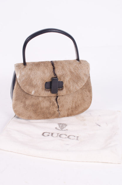 FUR HANDBAG