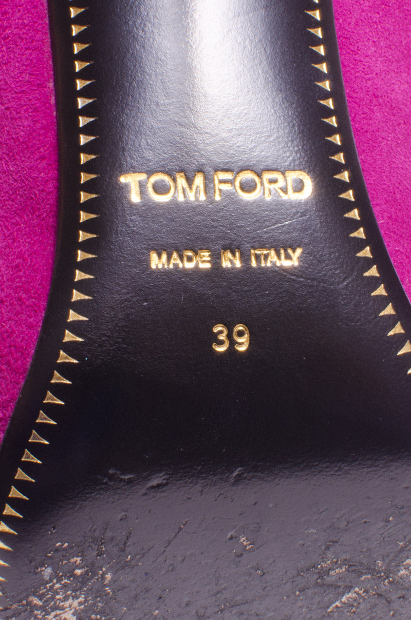 FUCHSIA PADLOCK PUMPS