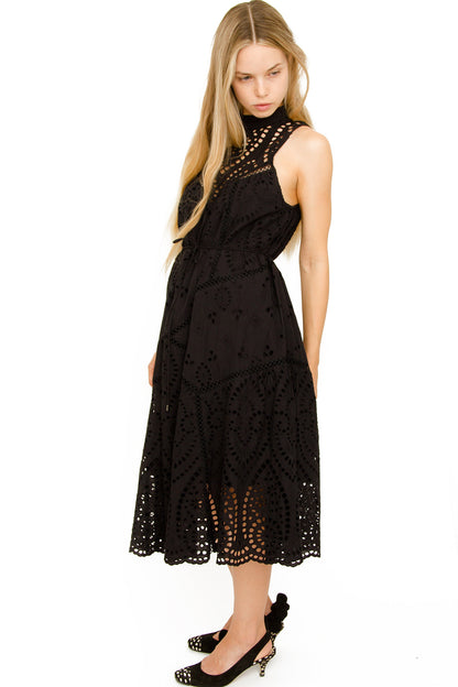 EPOQUE BRODERIE DRESS
