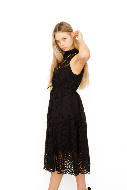 EPOQUE BRODERIE DRESS