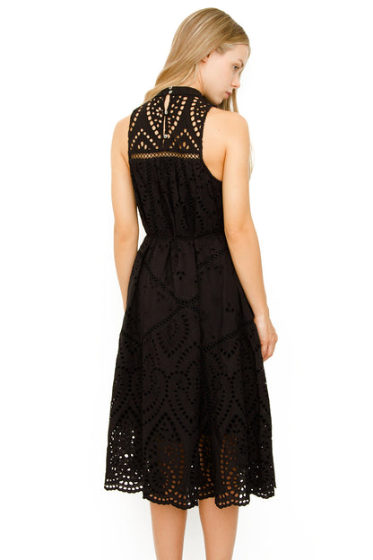 EPOQUE BRODERIE DRESS