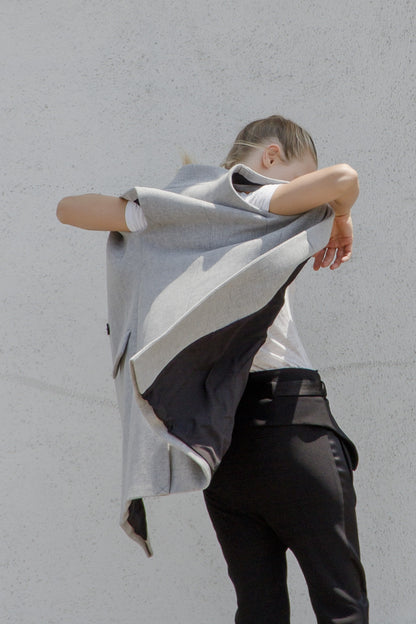 WOOL GRAY VEST
