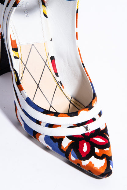 PSYCHEDELIC GRAFFITI HEELS