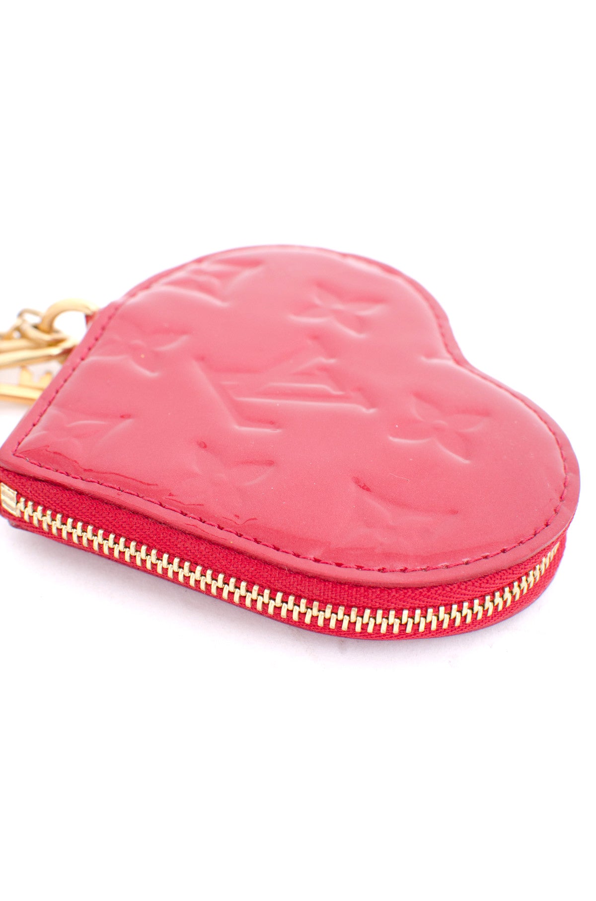 RED HEART COIN PURSE